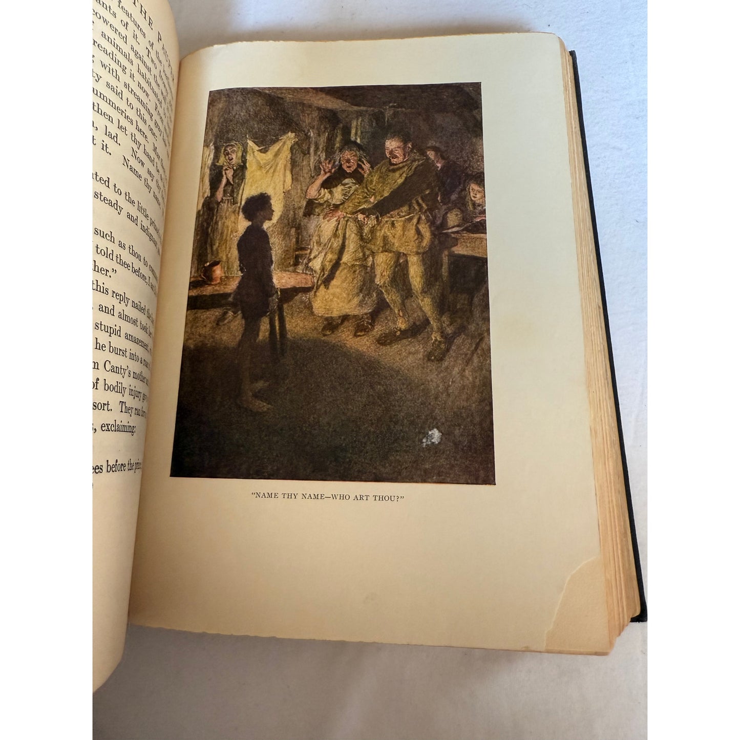 Antique 1909 - The Prince & The Pauper - Mark Twain - Illustrated - Hardcover