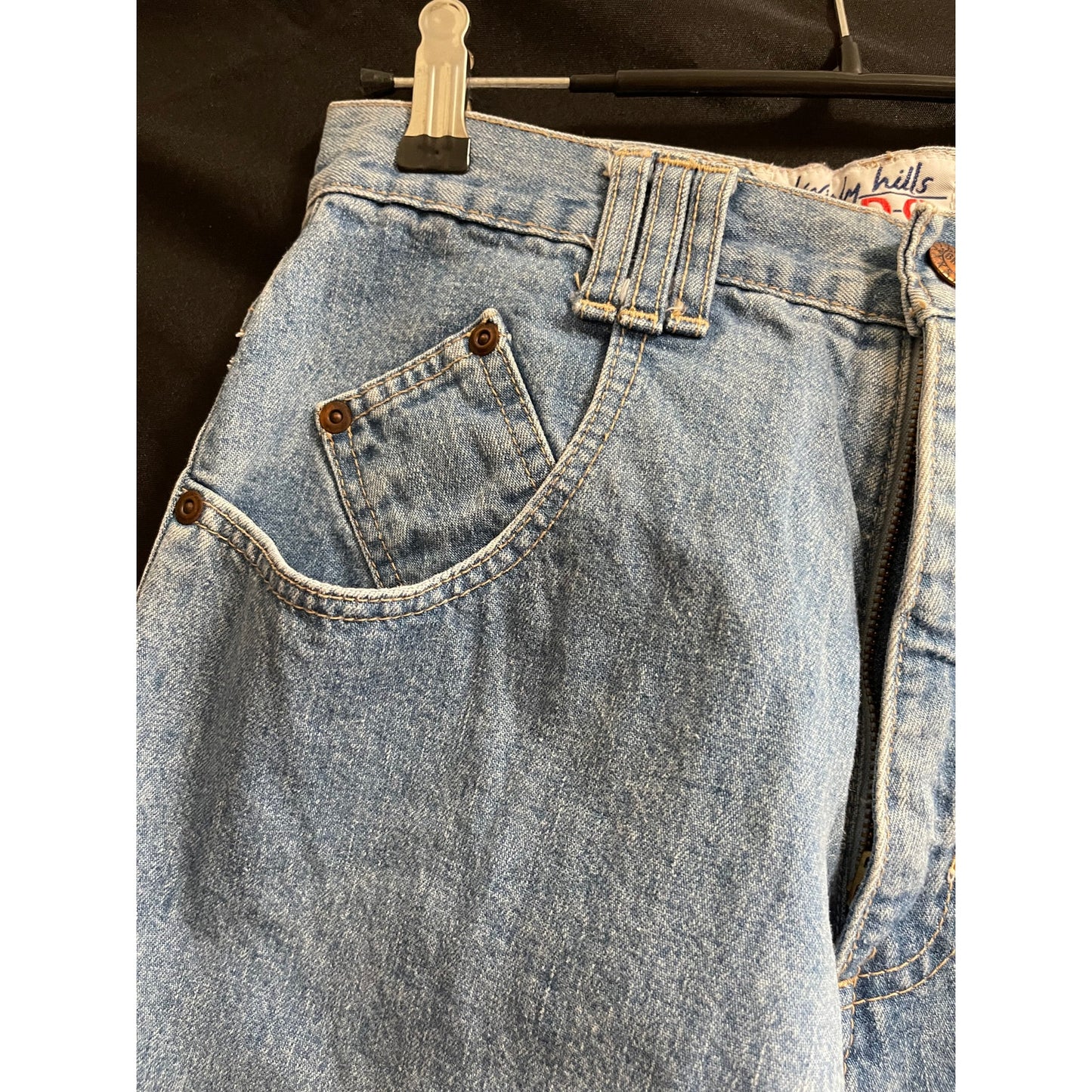 Vintage Beverly Hills Denim Company Mom Jeans - Broken Zipper - Small