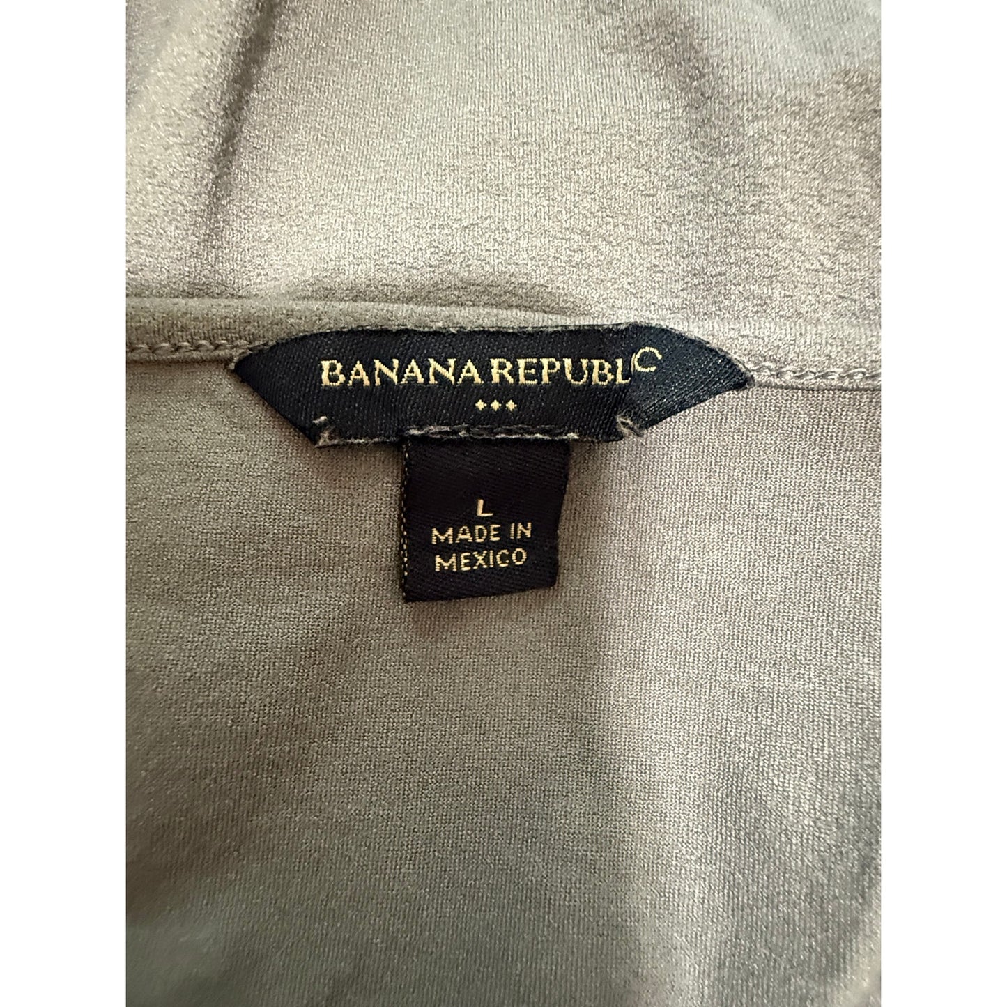 Banana Republic Size Large Gray Sleeveless Cami - Stretch