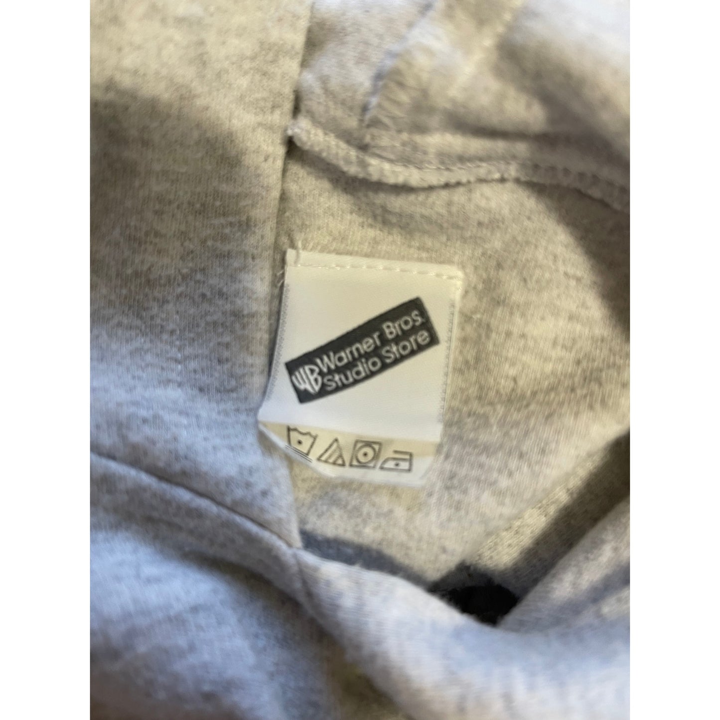 Vintage 90's Looney Tunes Tweety Bird Grey Pullover Hoodie - Large