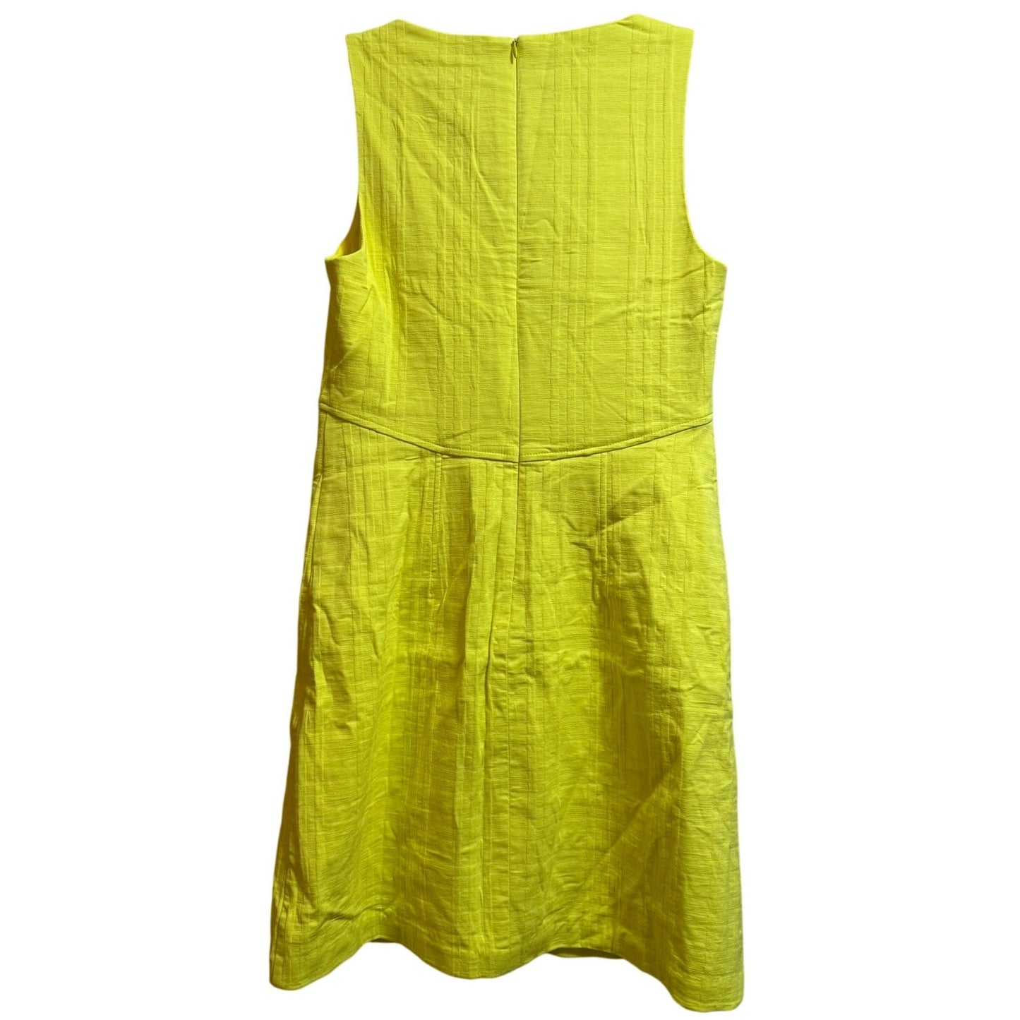 Trina Turk Yellow Atrina Dress - Sleeveless - Midi - Size 8 - NWT - $328 MSRP