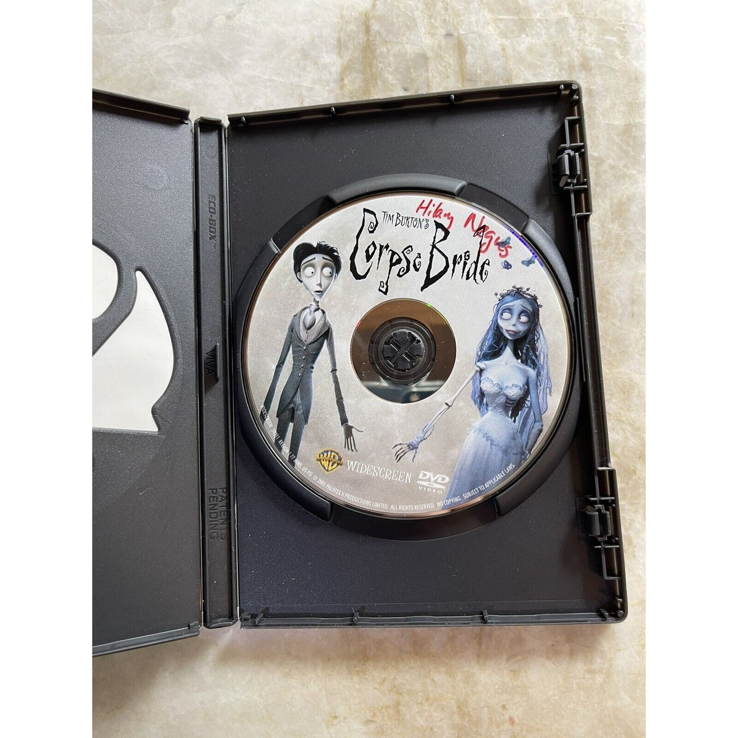 Corpse Bride (DVD, 2005) by Tim Burton Animated MINT
