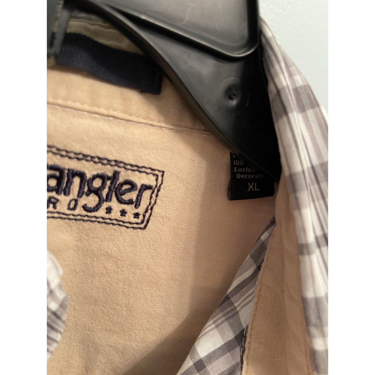 Wrangler Hero Plaid Button Up Shirt