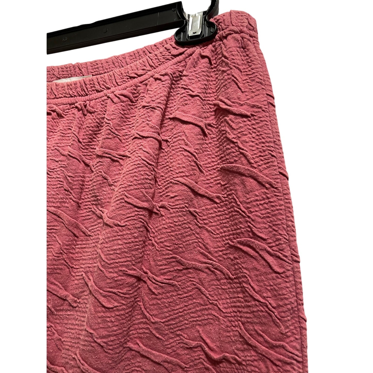 Campagnie Internationale Express Vintage Pink Textured Skirt - Size Medium