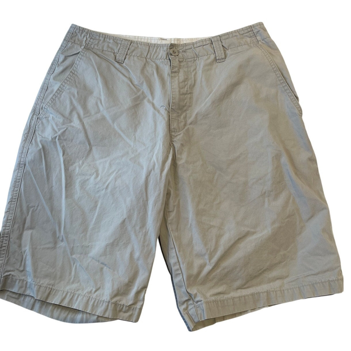 Dockers - 100% Cotton - Off White / Light Khaki - Golf Shorts - Men's Size 32