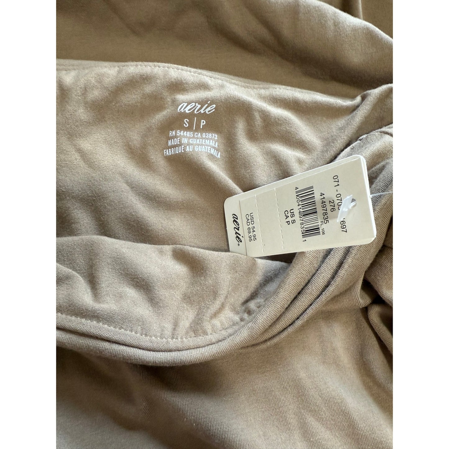 Aerie Tan Strapless Tube Dress - Size Small - NWT - $54.95 MSRP