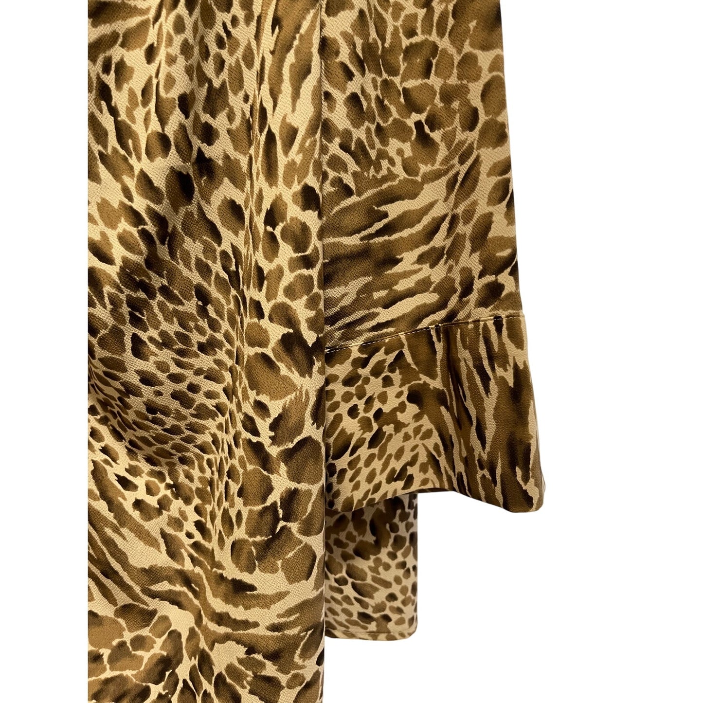 Covington Women's Size 16-18 Animal Print Button Up Blouse