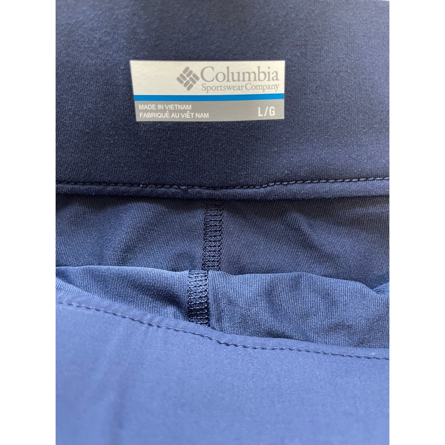 Columbia Sportswear Omni Shield Cinchable Side Blue Skirt Skort Women's Size L