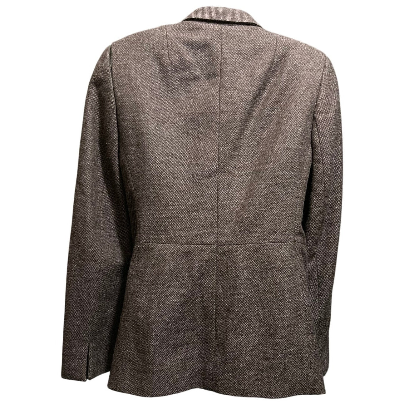 AKRIS Purple Wool, Cashmere & Silk Blend Blazer - Size 8