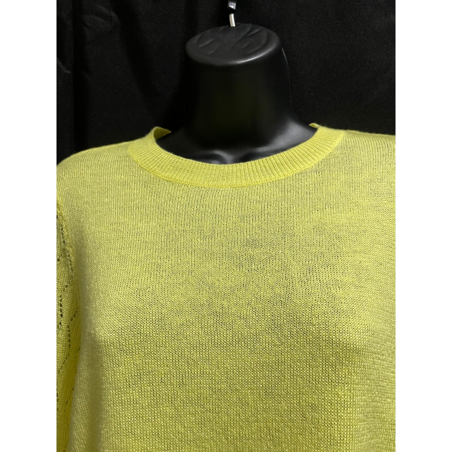 NWT Style & Co Women's Yellow Knit Sweater - Size Small
