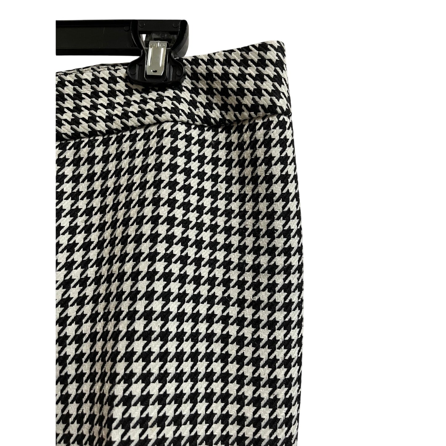 Nine West Suit Separates White Black Herringbone Size 10 Pants