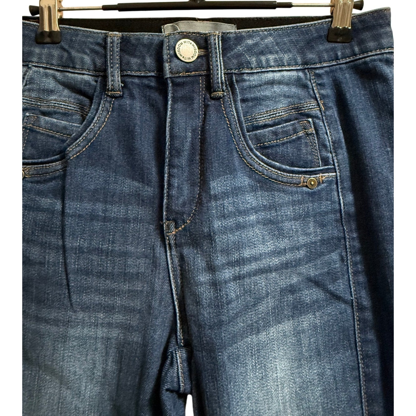 Wit & Wisdom Stretch High Rise Denim Jeans - Size 0