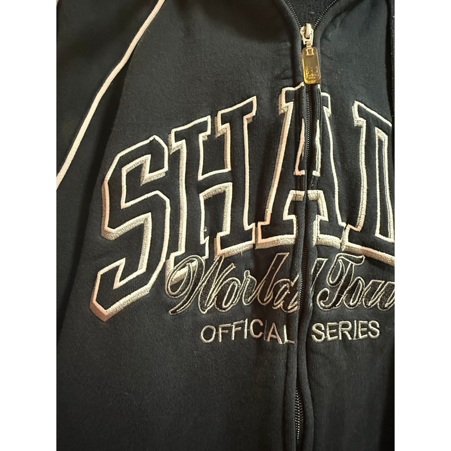 Eminem Shady World Tour Vintage RARE Zip Up Hoodie - Large - Shady Limited