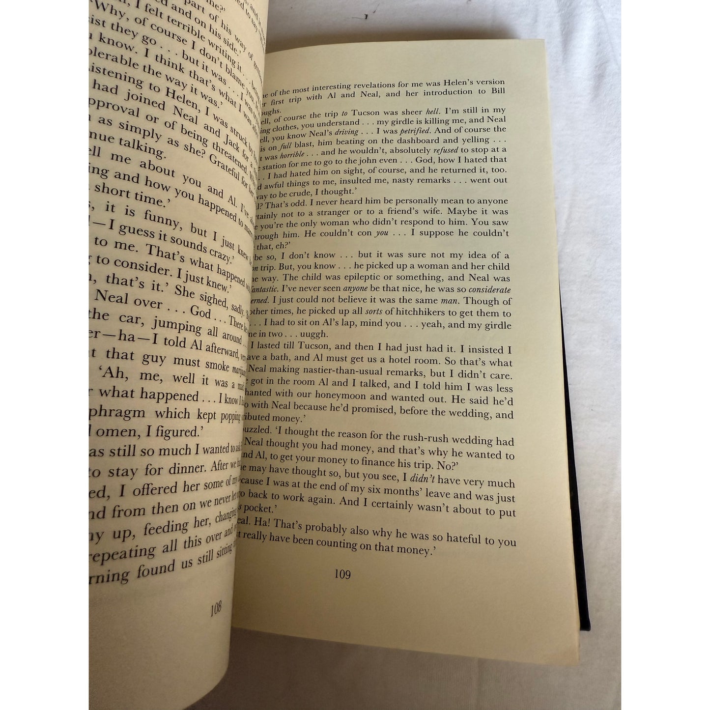 Off The Road - Carolyn Cassady - Kerouac - 1st US Edition - 1990 - Hardcover
