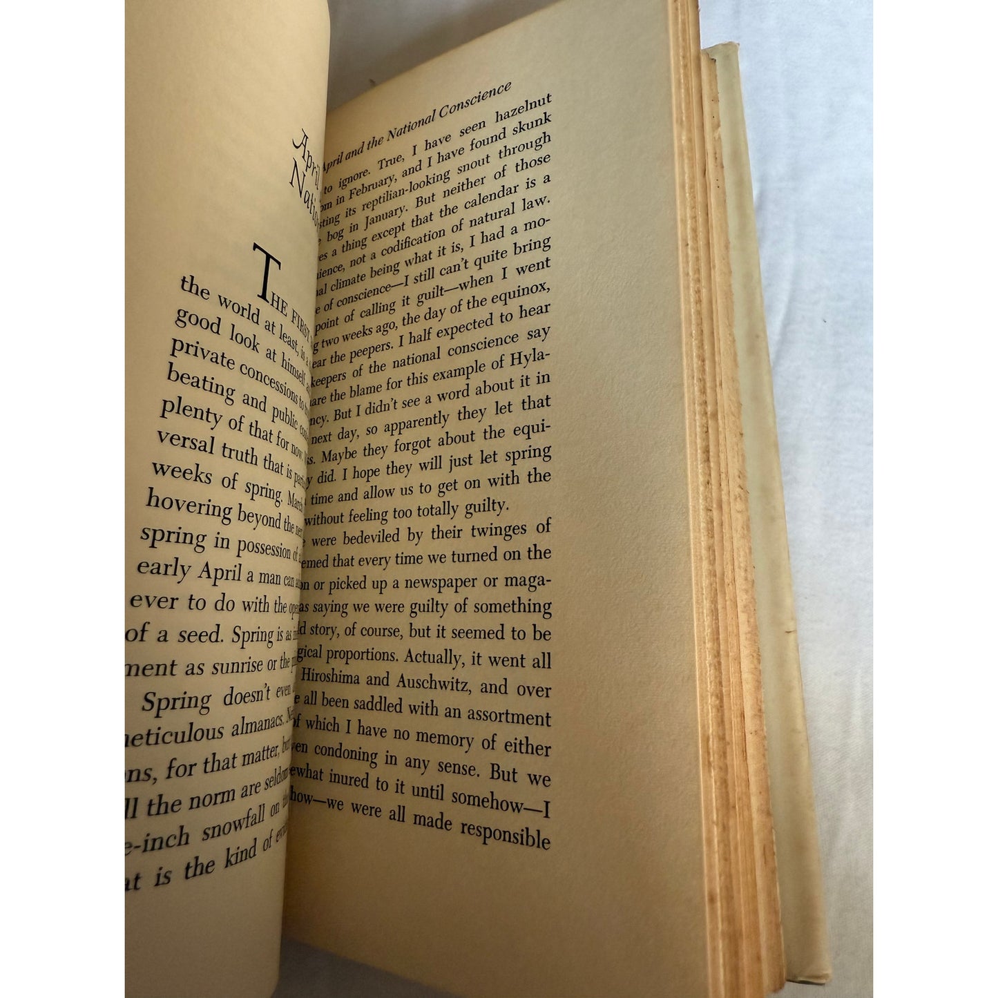 Homeland, A Report from the Country - Hal Borland - 2nd Printing 1969 Hardcover