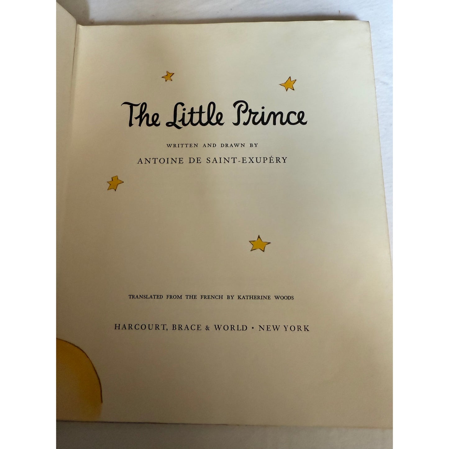 The Little Prince - Antoine de Saint-Exupery - Illustrated - 1943 - Hardcover