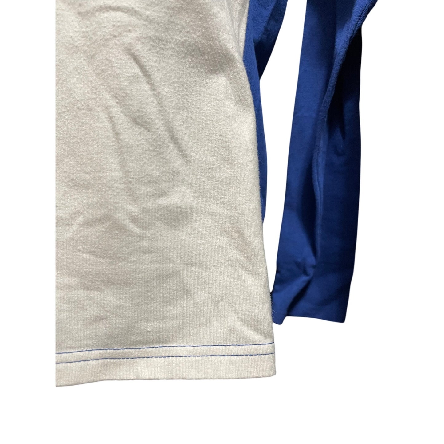 Reebok New York Giants White & Blue Long Sleeve T-Shirt