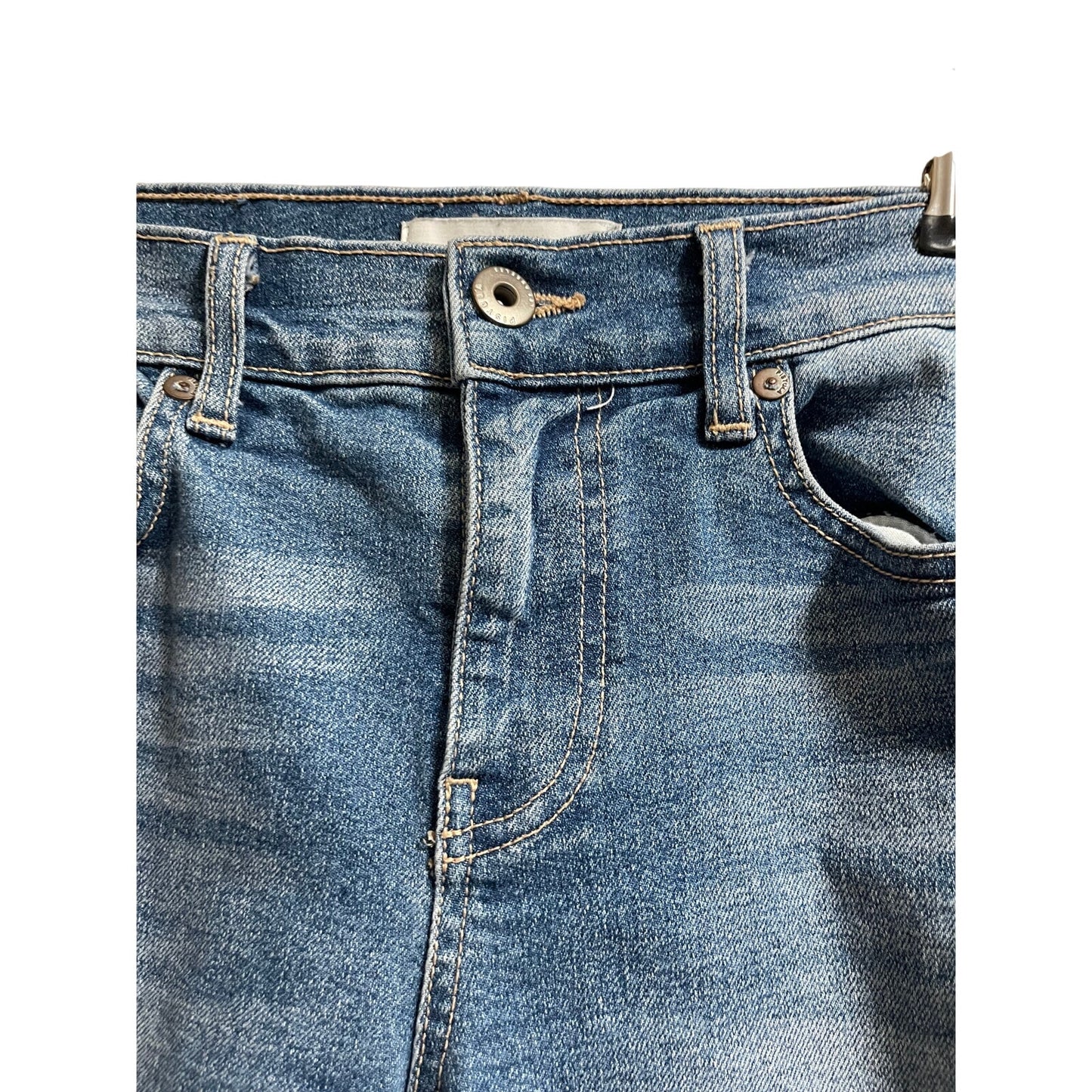 Pistola Size 25 Distressed Frayed Hem Denim Jeans