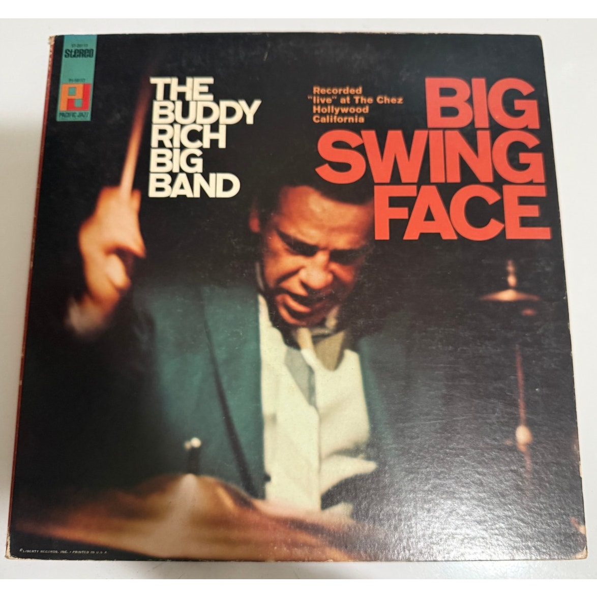 The Buddy Rich Big Band Big Swing Face LP 1967 ST-20117 - 12" Vinyl
