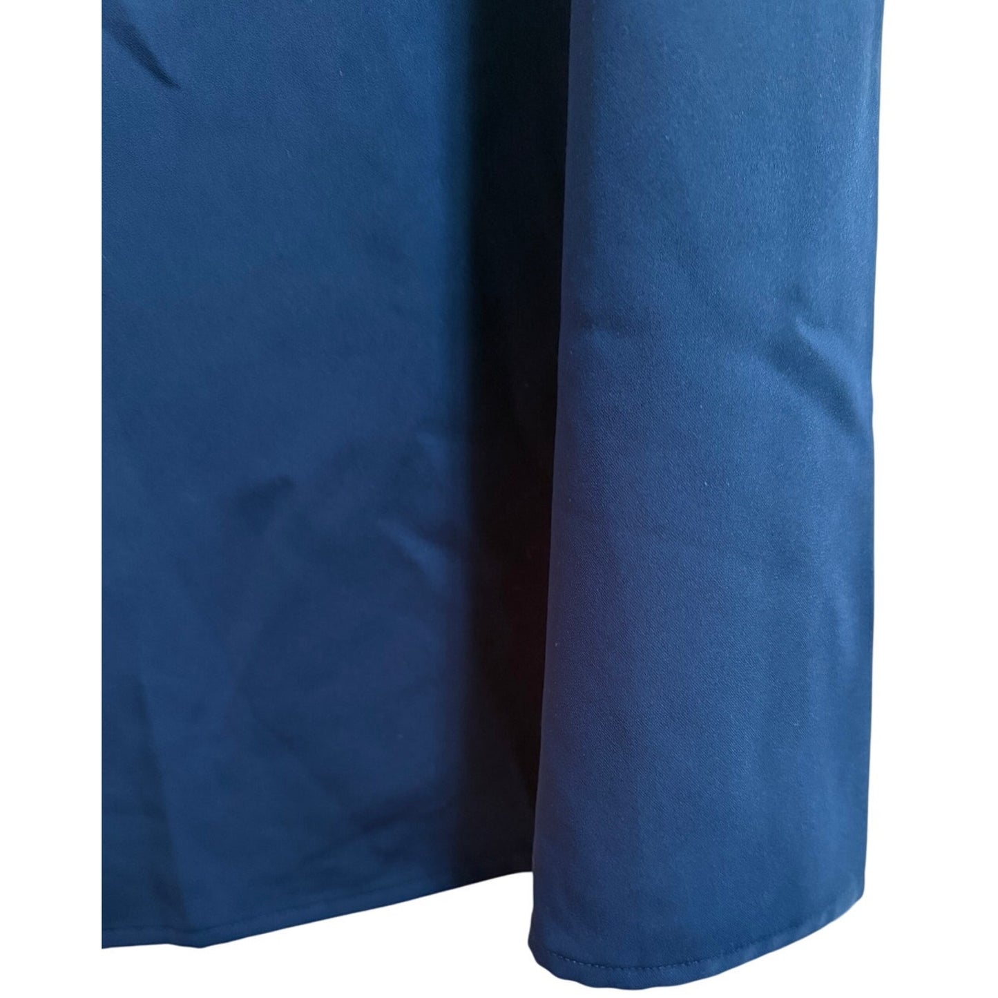 Caroline Rose Navy Blue Midi Dress - 3/4 Sleeve - Size Small