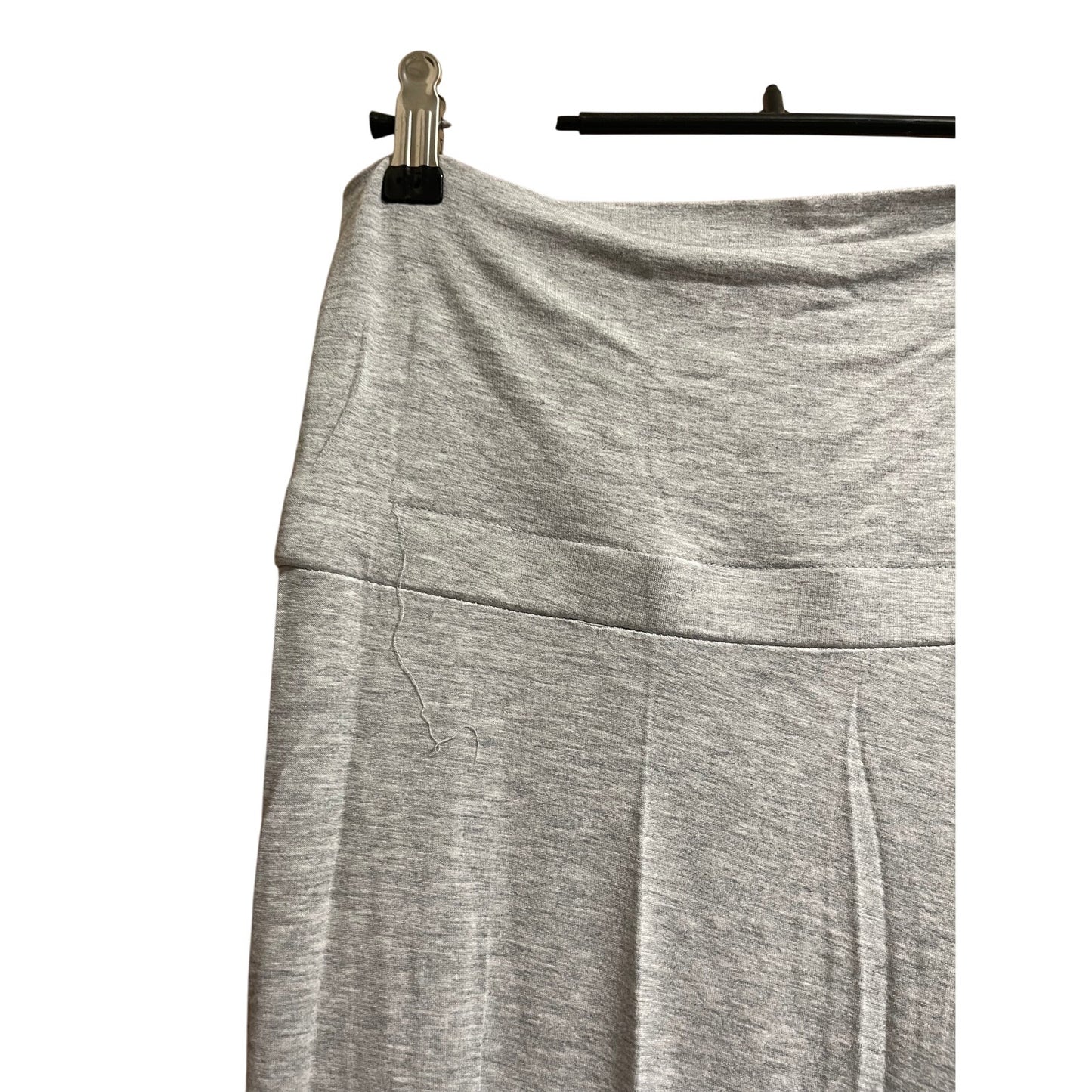 Lord & Taylor Light Gray Strapless Halter Maxi Dress - Small