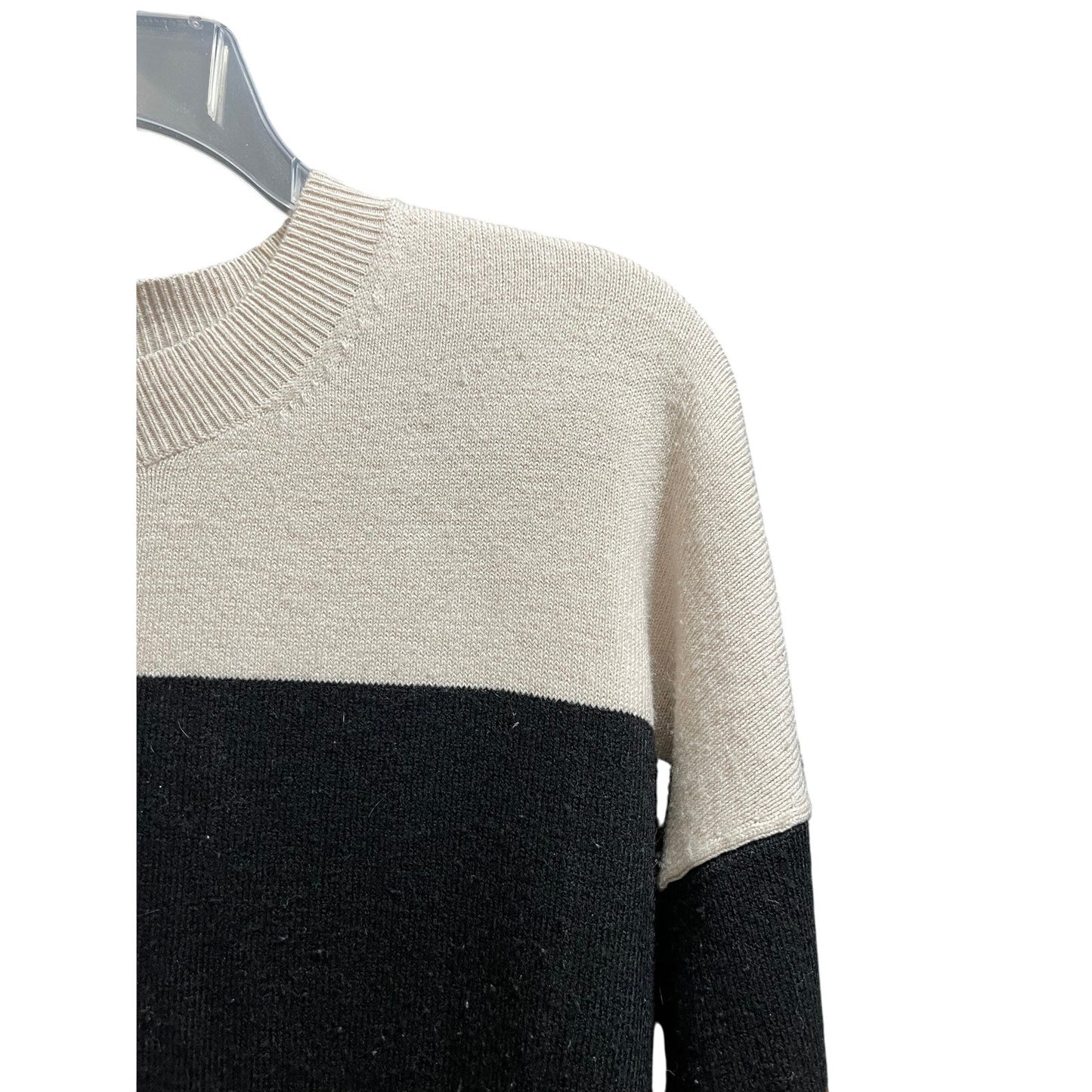 French Connection Men's Size Small Striped Color Block Sweater