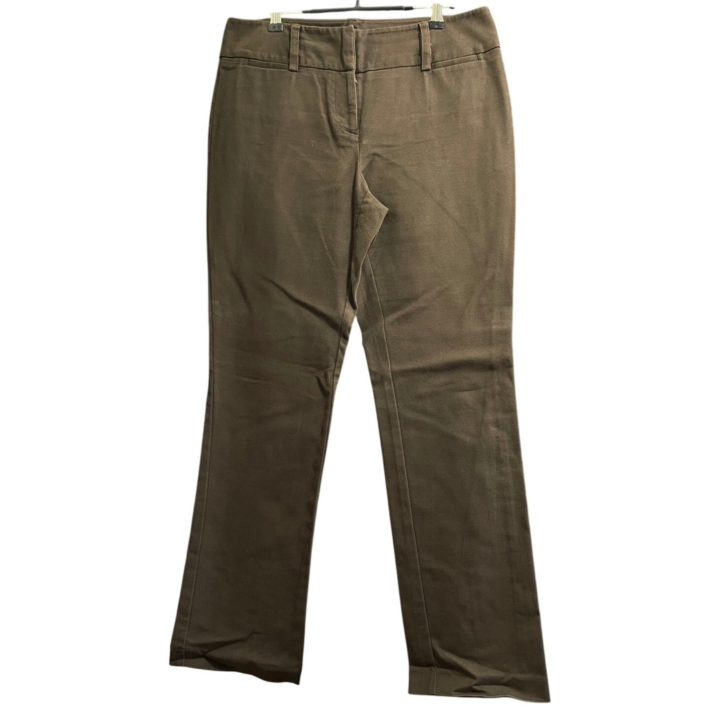 Dana Buchman Signature Size 8 Brown Dress Pants