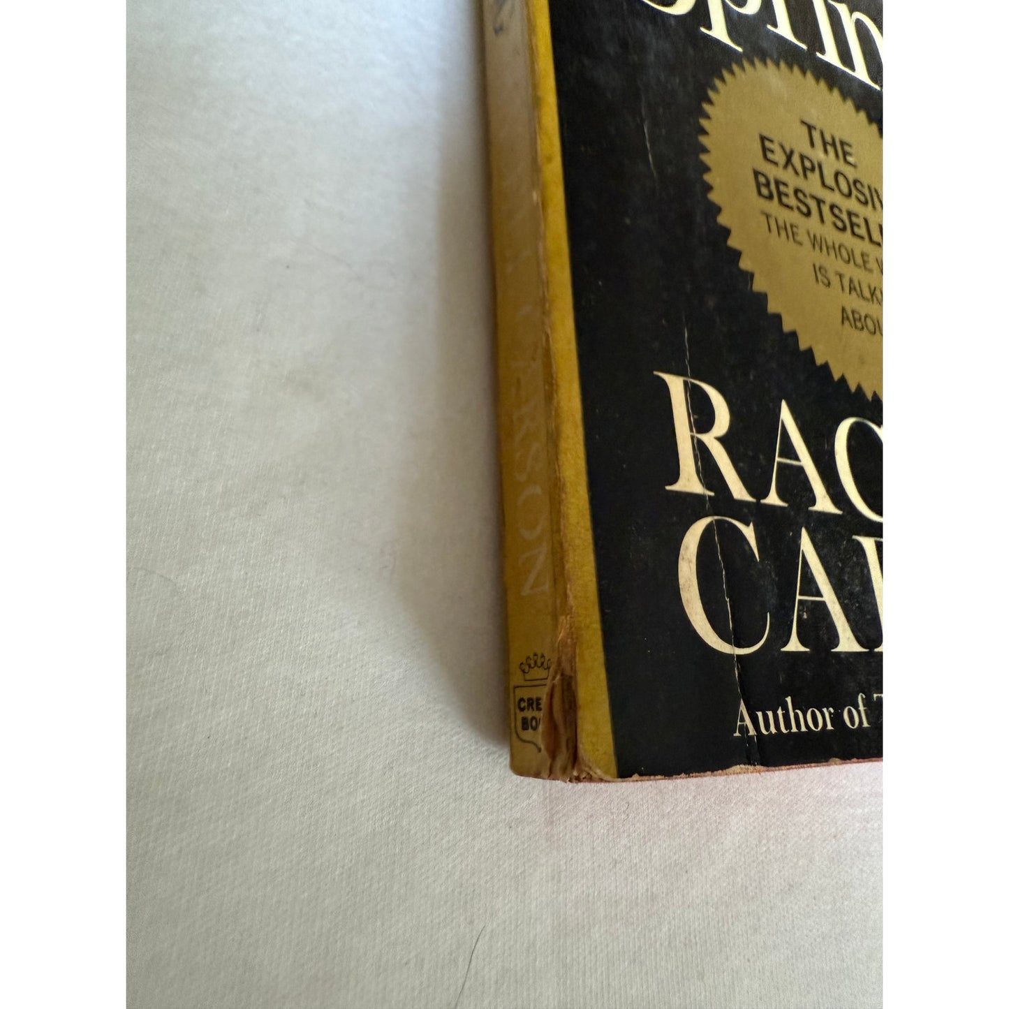 Silent Spring - Rachel Carson - 1964 Crest 1st Printing - Paperback
