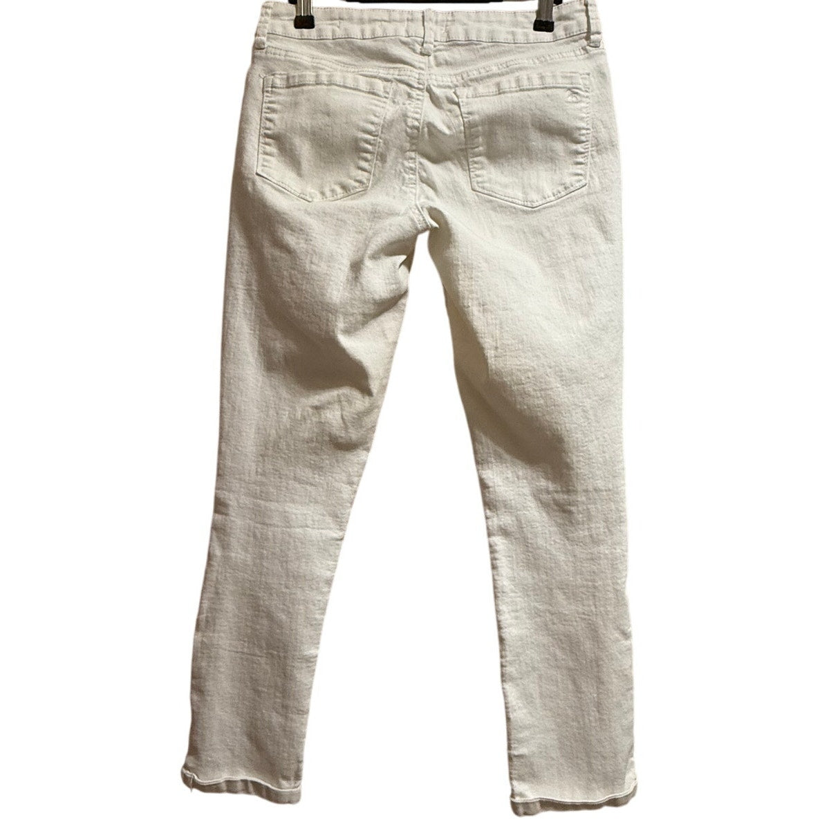 Jessica Simpson Forever Skinny Crop White Denim Jeans - Size 28