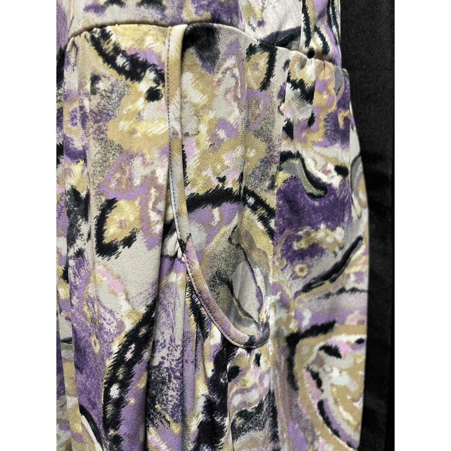 Michael by Michael Kors Purple Abstract Print Sleeveless Dress - Size XS
