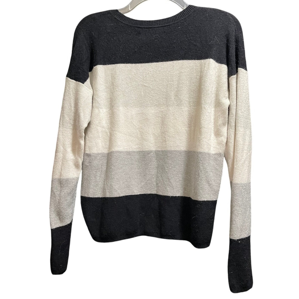Apt 9 Men's Size Medium Striped Color Block Long Sleeve Sweater