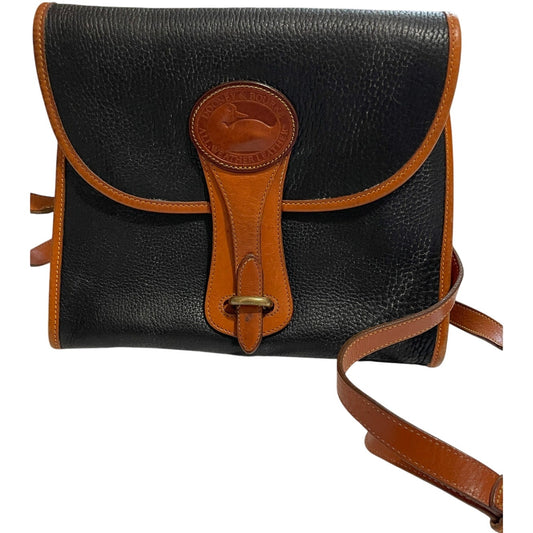 Vintage Dooney & Bourke All-Weather Leather Crossbody Bag Classic