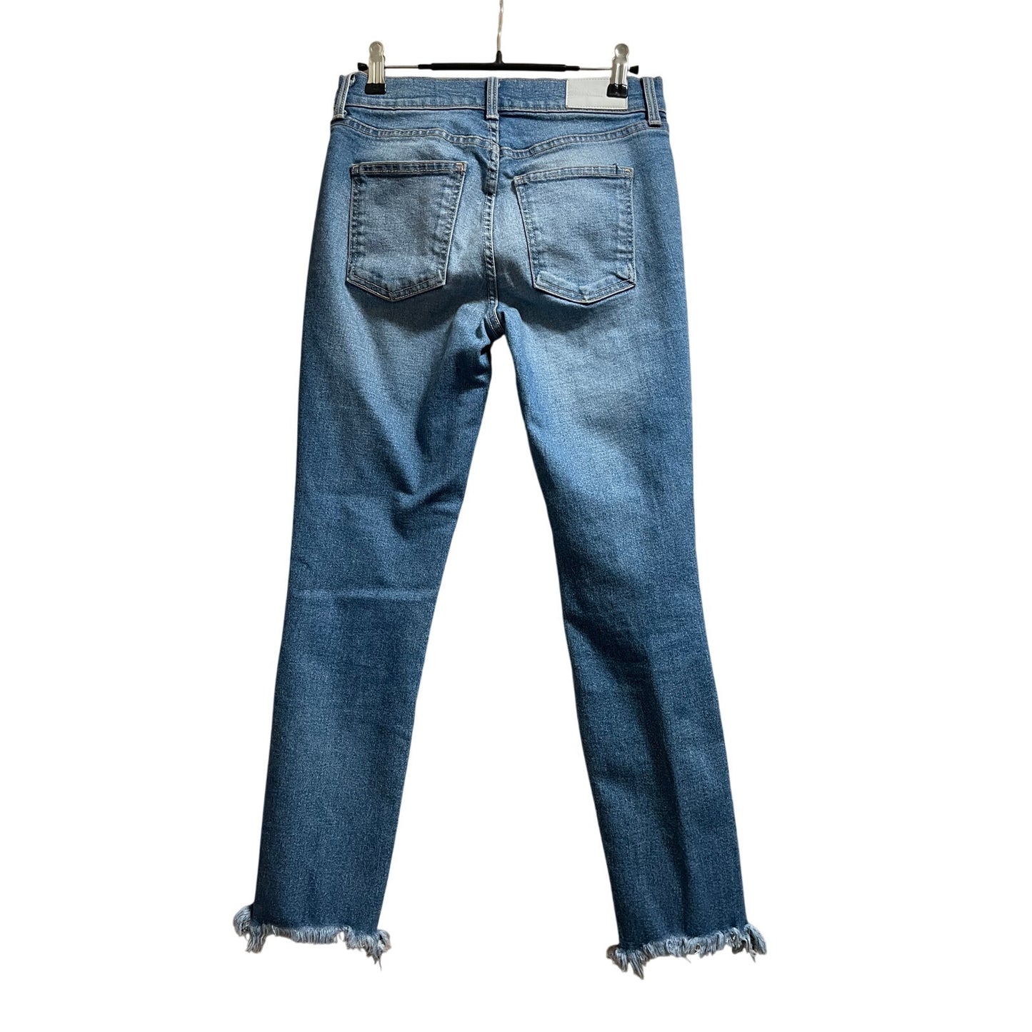 Pistola Size 25 Distressed Frayed Hem Denim Jeans