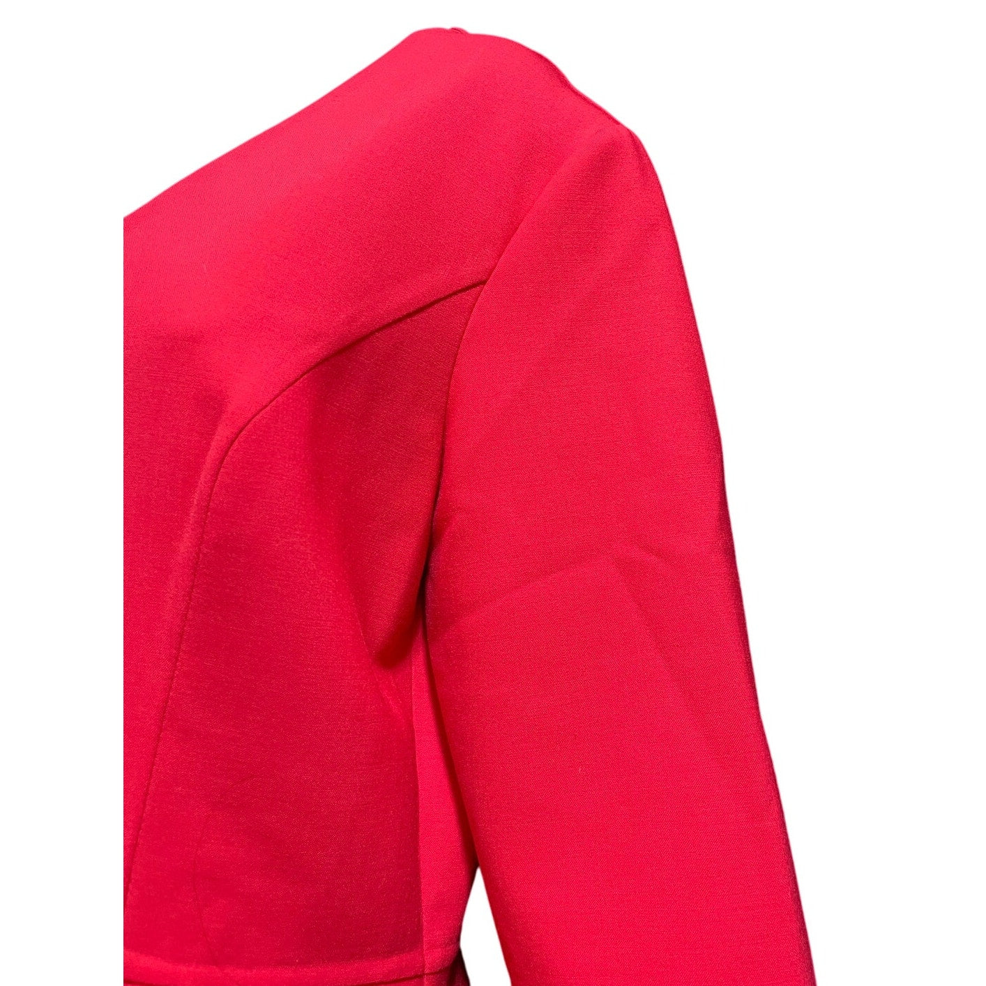 NWT Carolina Herrera Pink / Salmon Fit & Flare Dress Size 10 - $1,314 MSRP