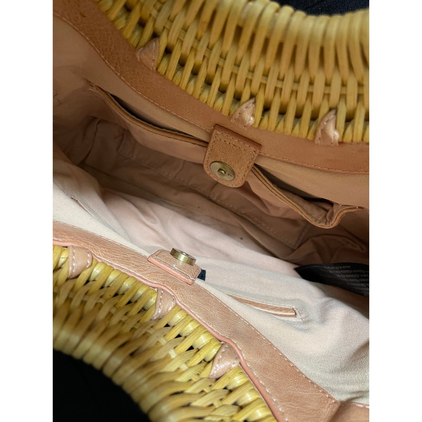 Anthropologie Marianne Tote Bag with Shoulder Strap - Beachy Summer