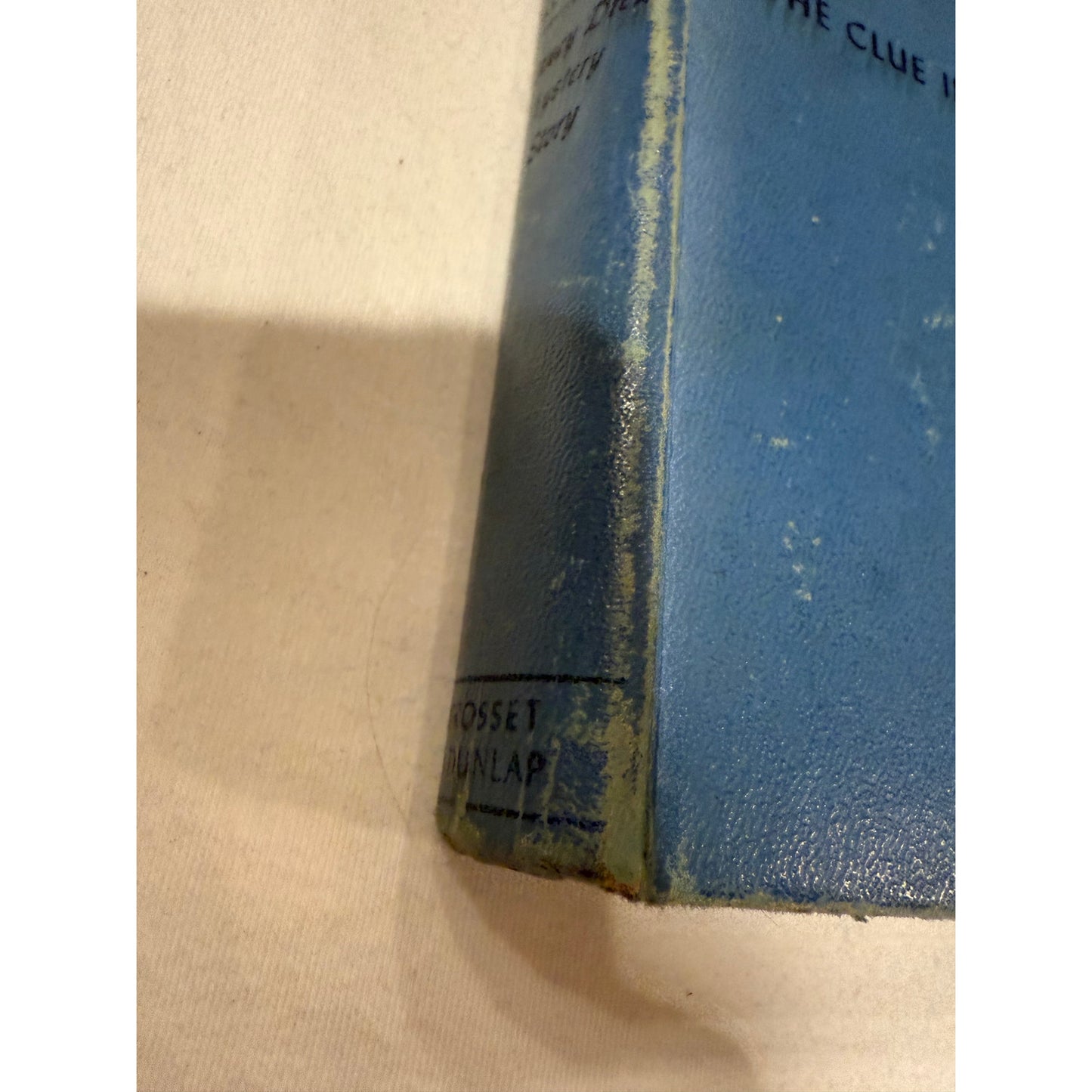 Nancy Drew - The Clue in the Diary - Blue - 1932 - Hardcover