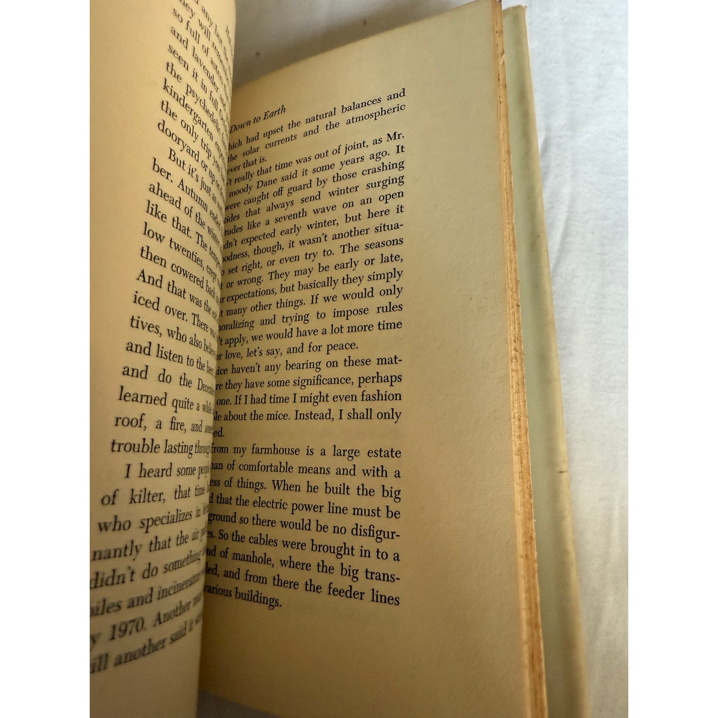 Homeland, A Report from the Country - Hal Borland - 2nd Printing 1969 Hardcover