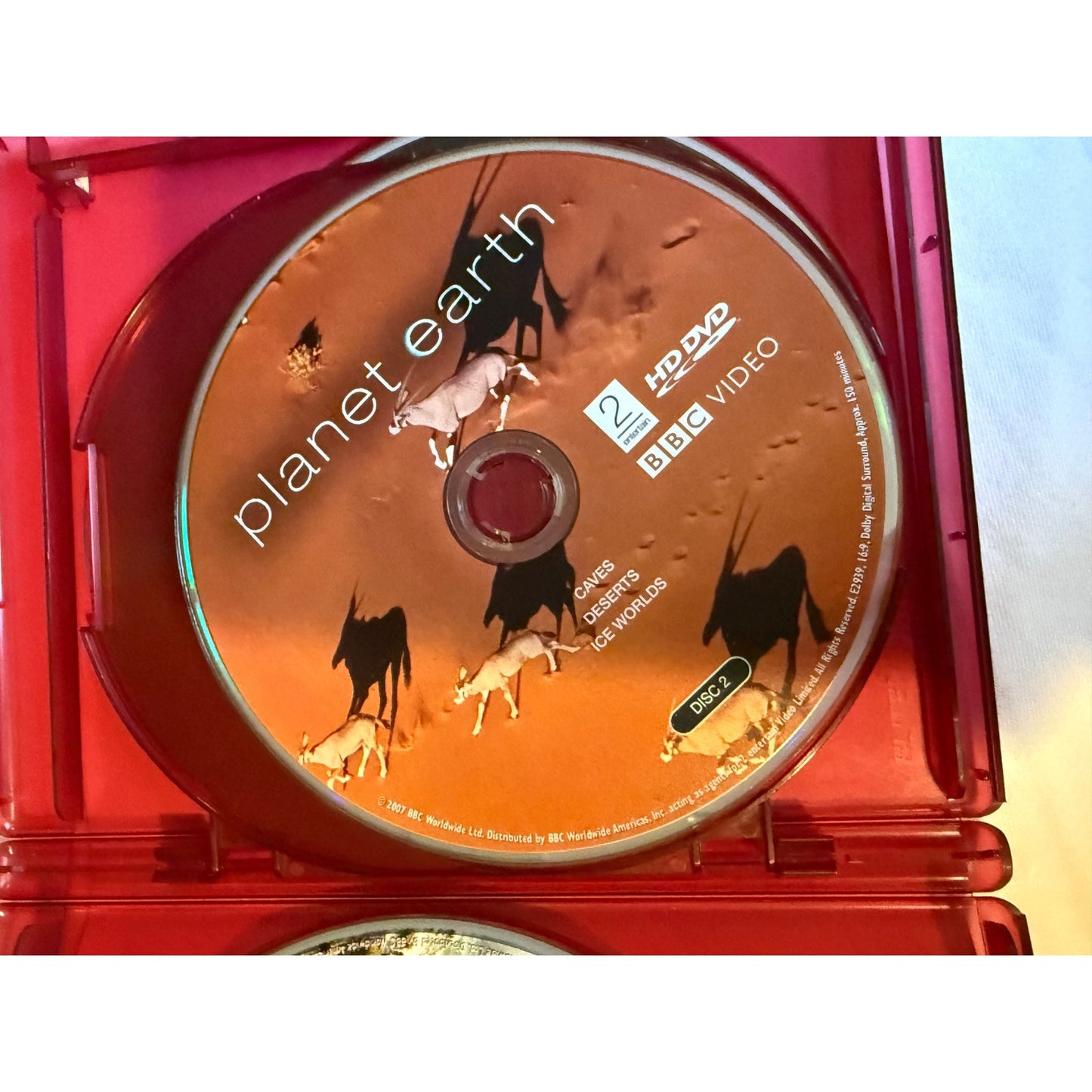 Planet Earth The Complete Series HD DVD 4 Disc Set Narrated David Attenborough
