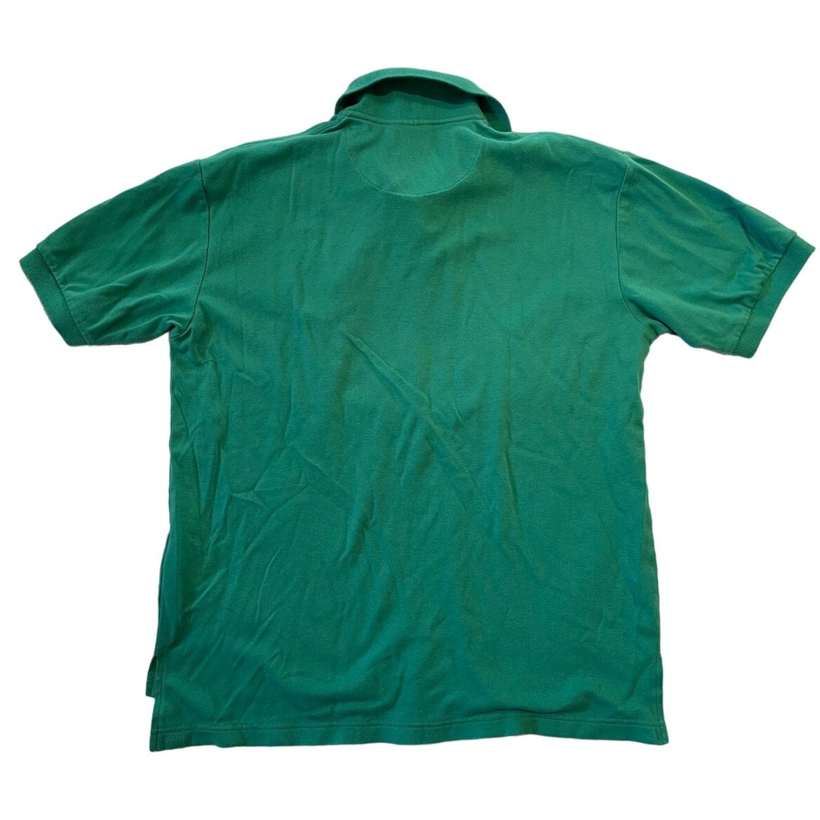 Vintage Trimingham's Bermuda 100% Cotton Medium Green Polo Shirt