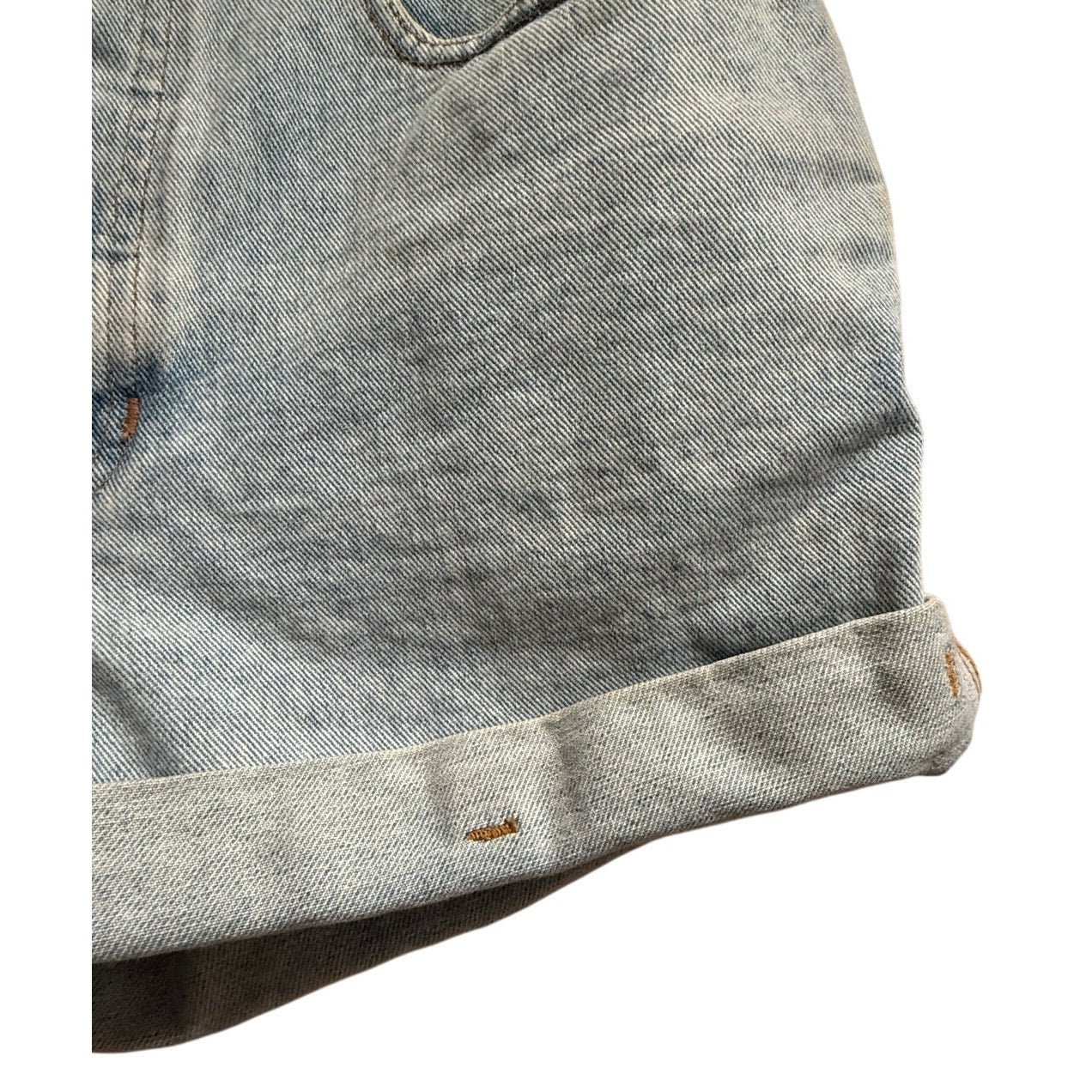 Vintage GAP Blue Button Fly Denim High Waisted Shorts - Size 8