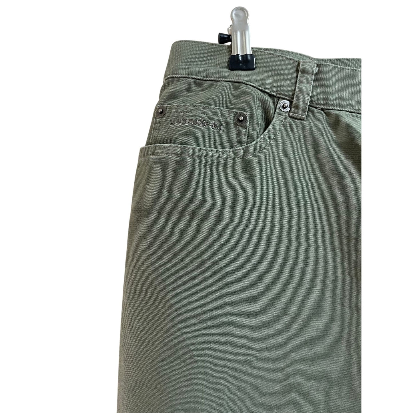 Ralph Lauren Green Straight Leg Women's Jeans - Size 12 Vintage 90's