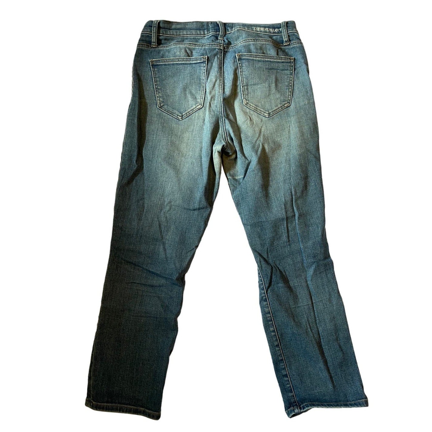 Current / Elliott Women's Size 29 Medium Wash Distressed Blue Jeans