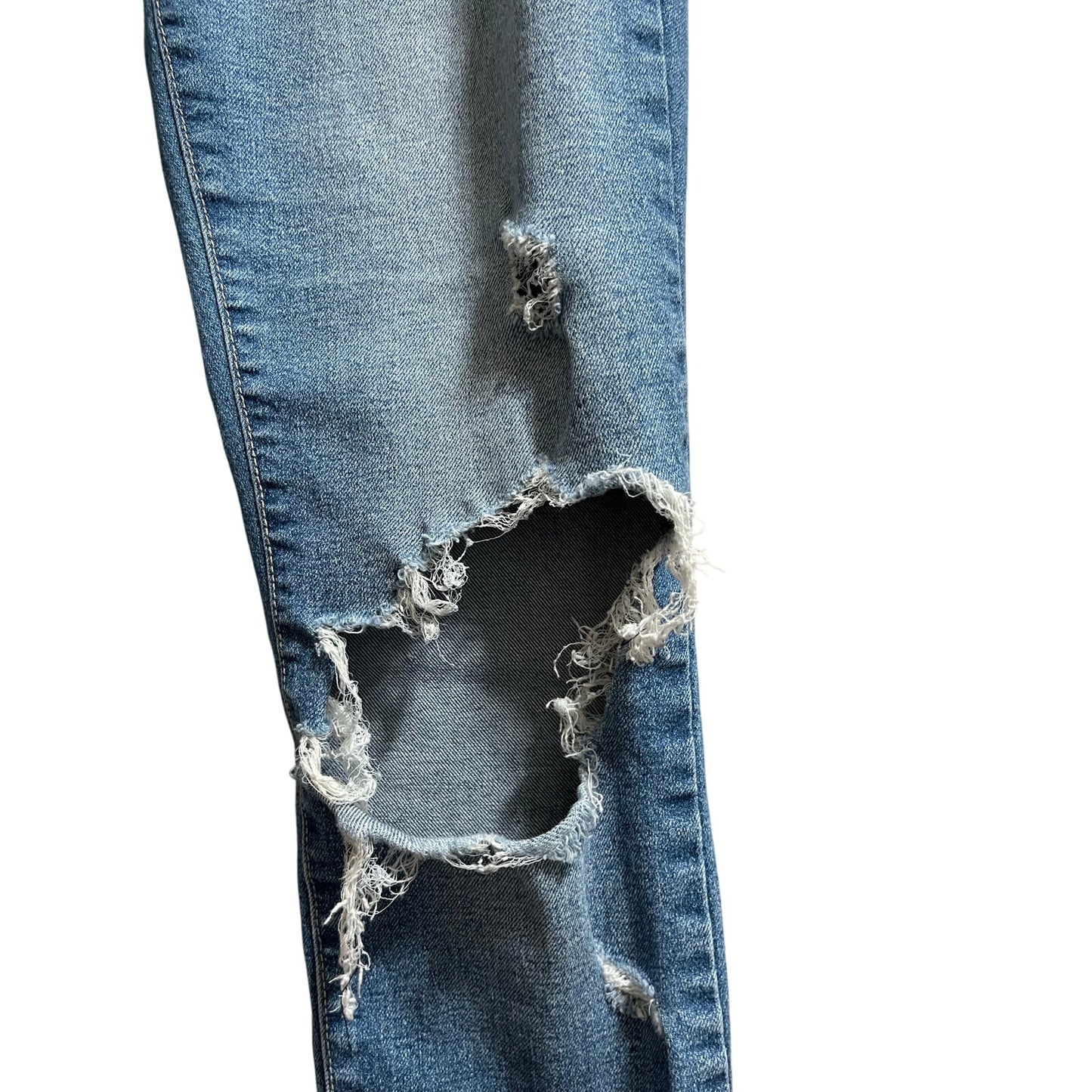 Pistola Size 25 Distressed Frayed Hem Denim Jeans