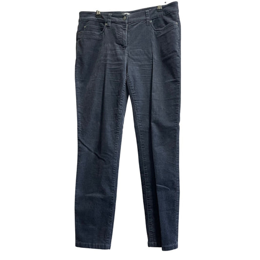Eileen Fisher Petite Dark Gray Corduroy Size 10 Pants