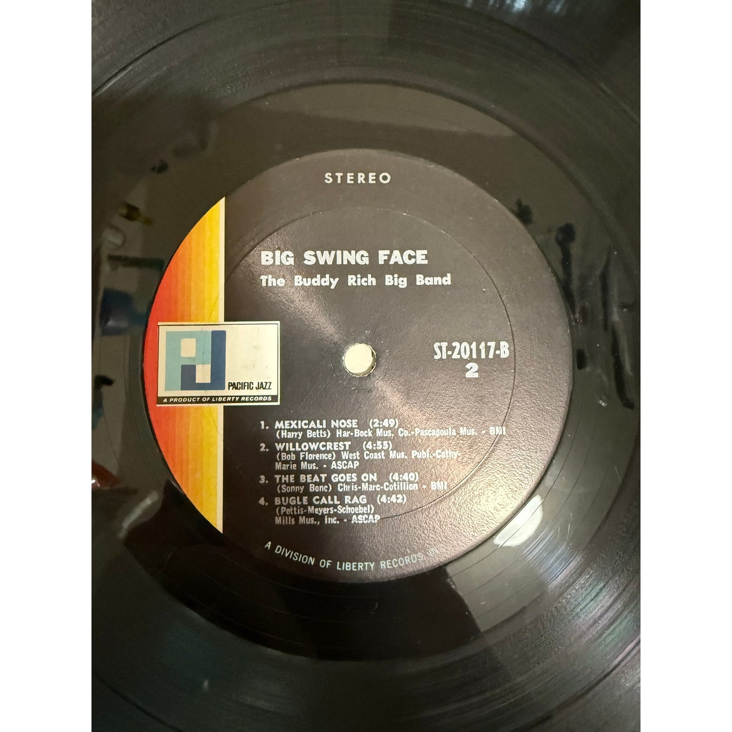 The Buddy Rich Big Band Big Swing Face LP 1967 ST-20117 - 12" Vinyl