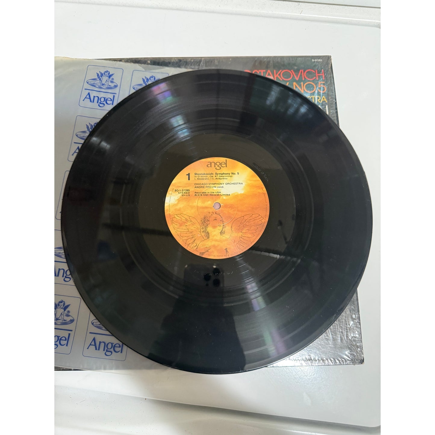 ASD 3443 Stereo Shostakovich Symphony #5 Andre Previn Chicago Orchestra