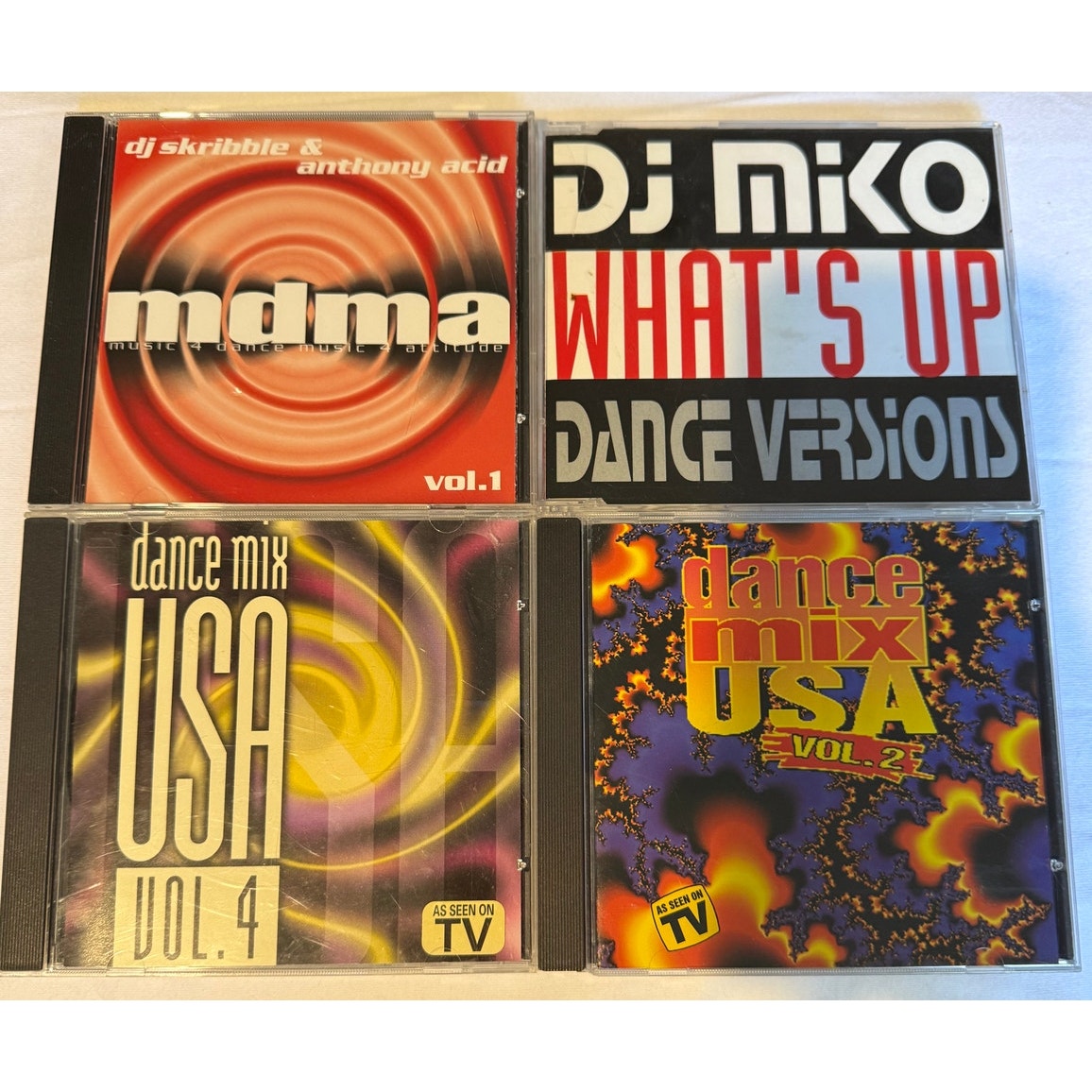 90's 00's Various Mix CD Album Bundle - 9 CD's - Dance, TV Hits, American Idol