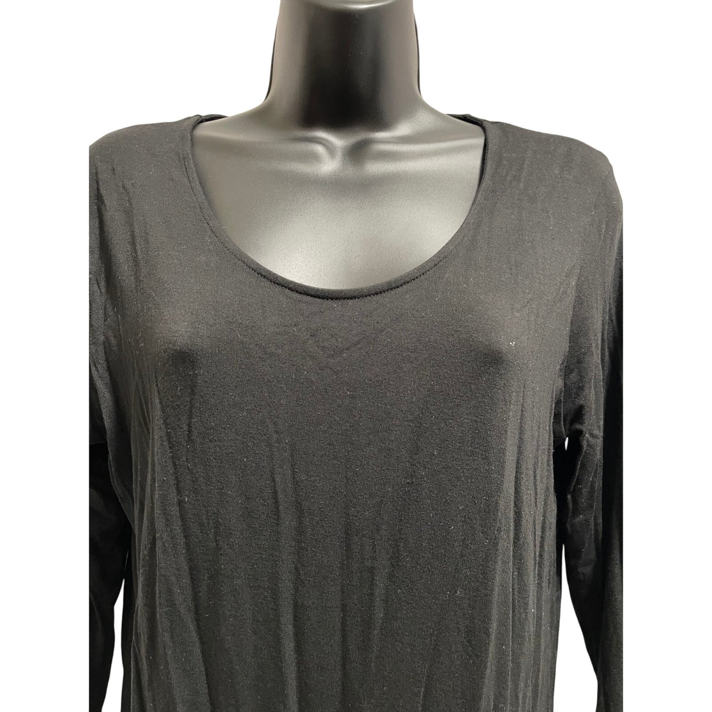 Mercer & Madison Black Lightweight Long Sleeve Shirt - Size Medium