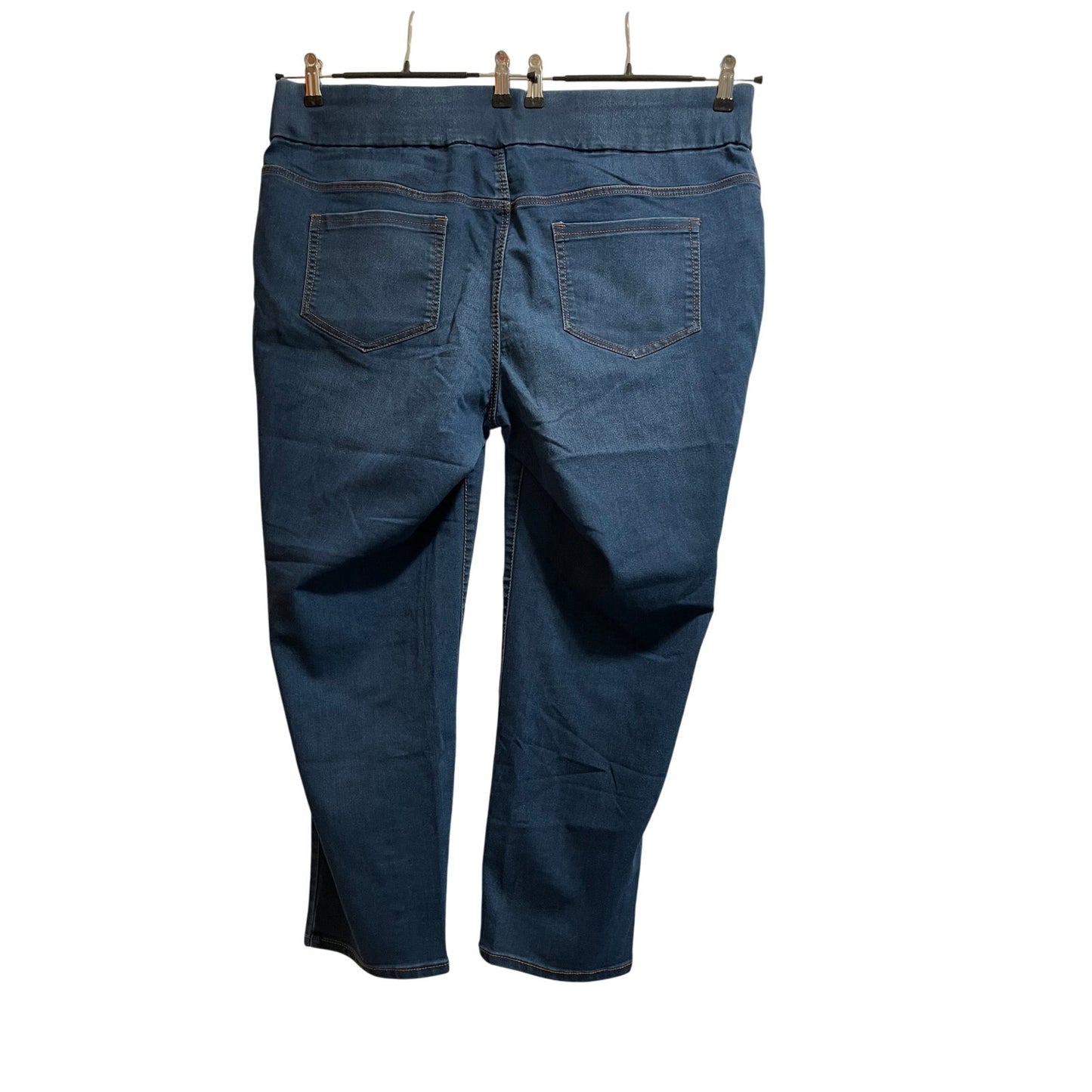 Faded Glory Stretch No Button Skinny 22W Blue Jeans - Women's