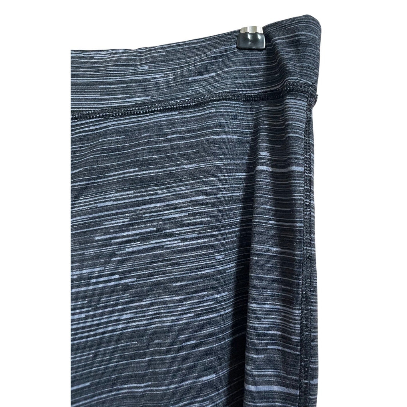 Champion Duo Dry Black & Grey Workout Leggings - Medium
